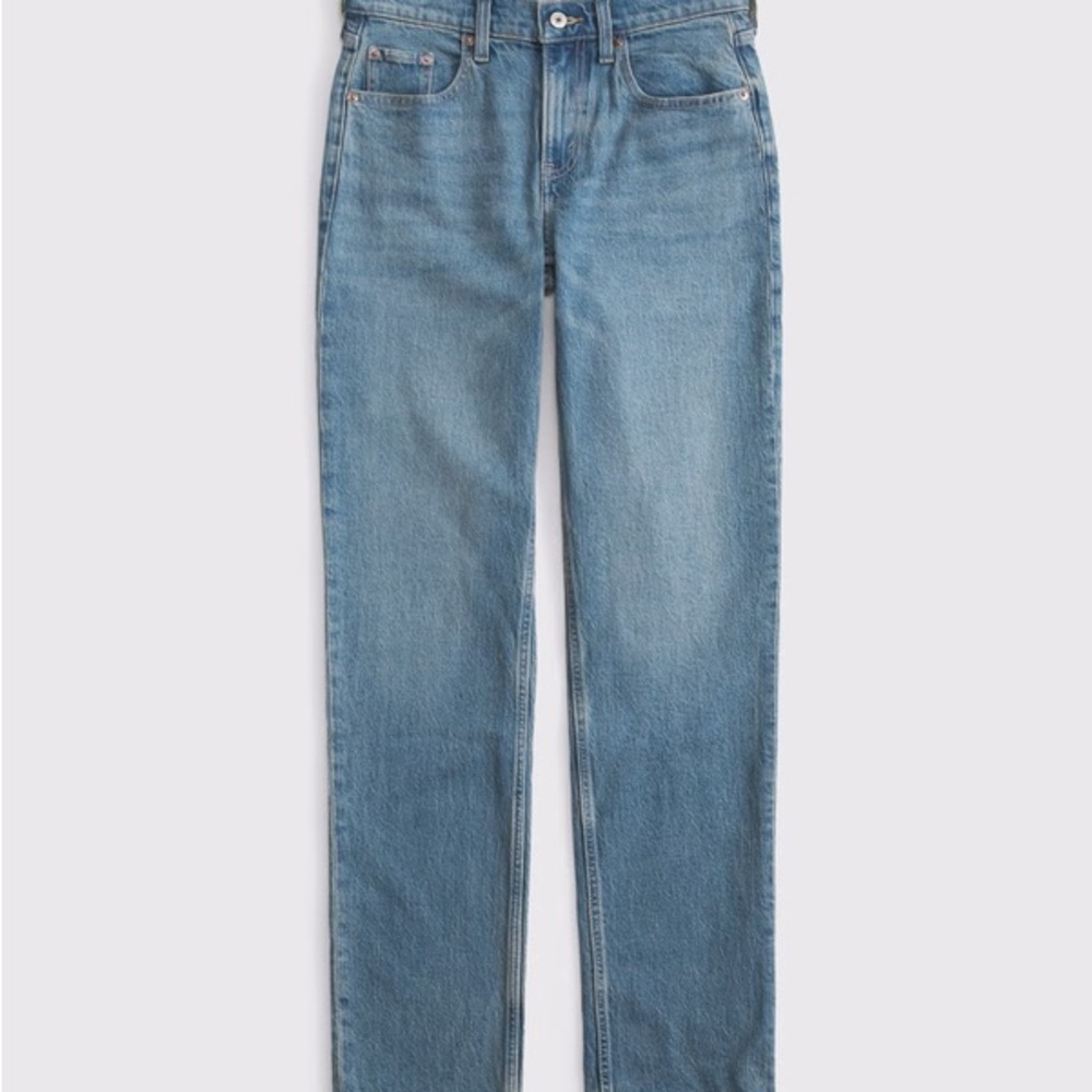 Abercrombie & Fitch the Straight Mid Rise - Picture 2 of 5